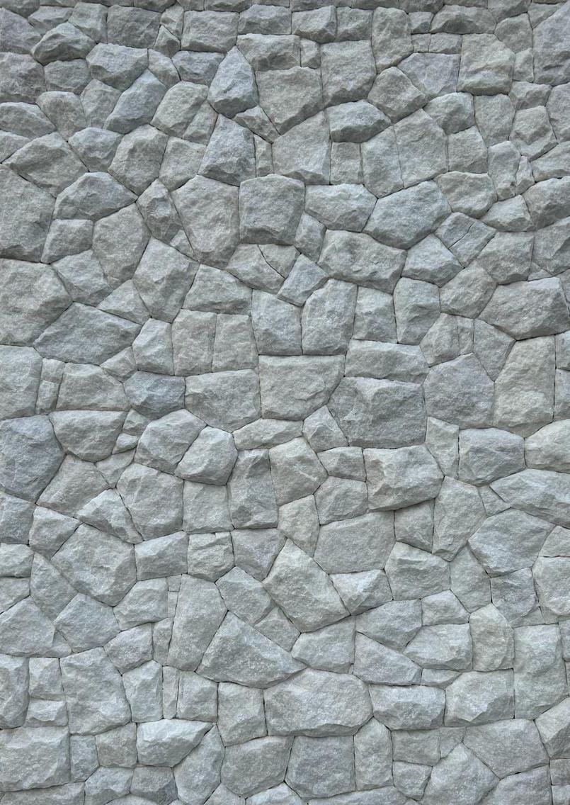 Pedra moledo branca