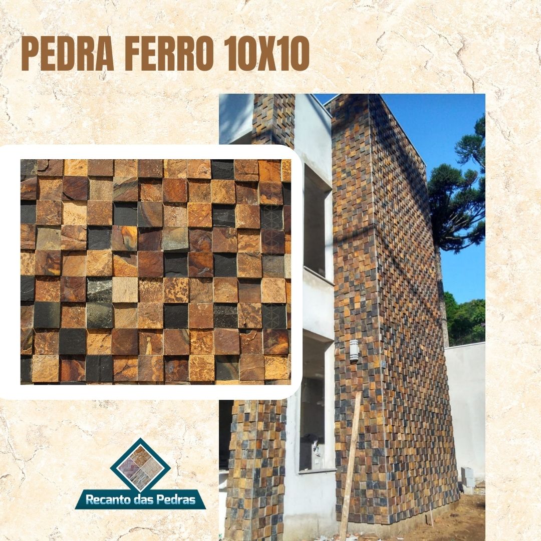 PEDRA FERRO 10X10